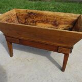 Antique kneading trough made of solid oak