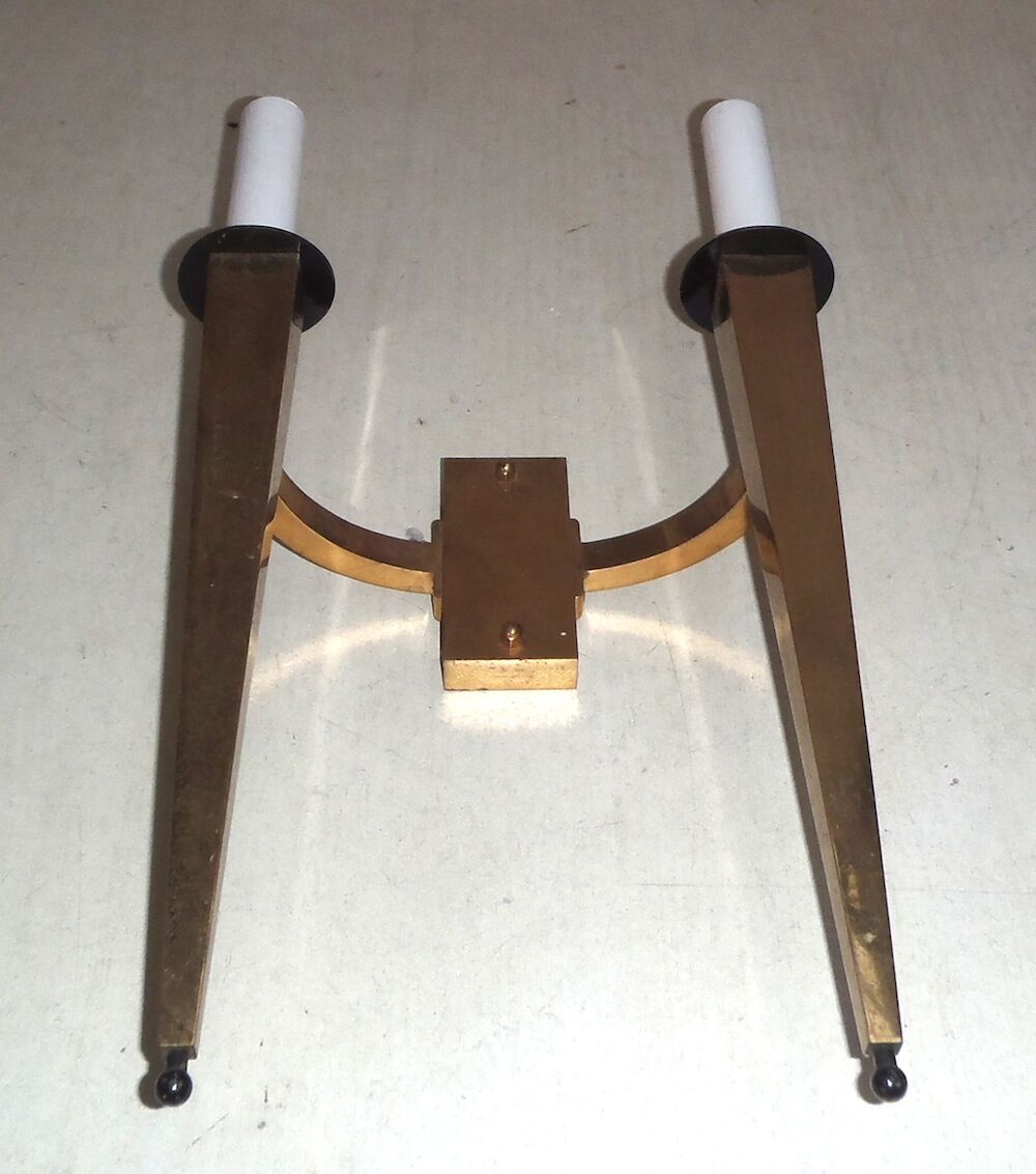 Grande applique à deux lumières