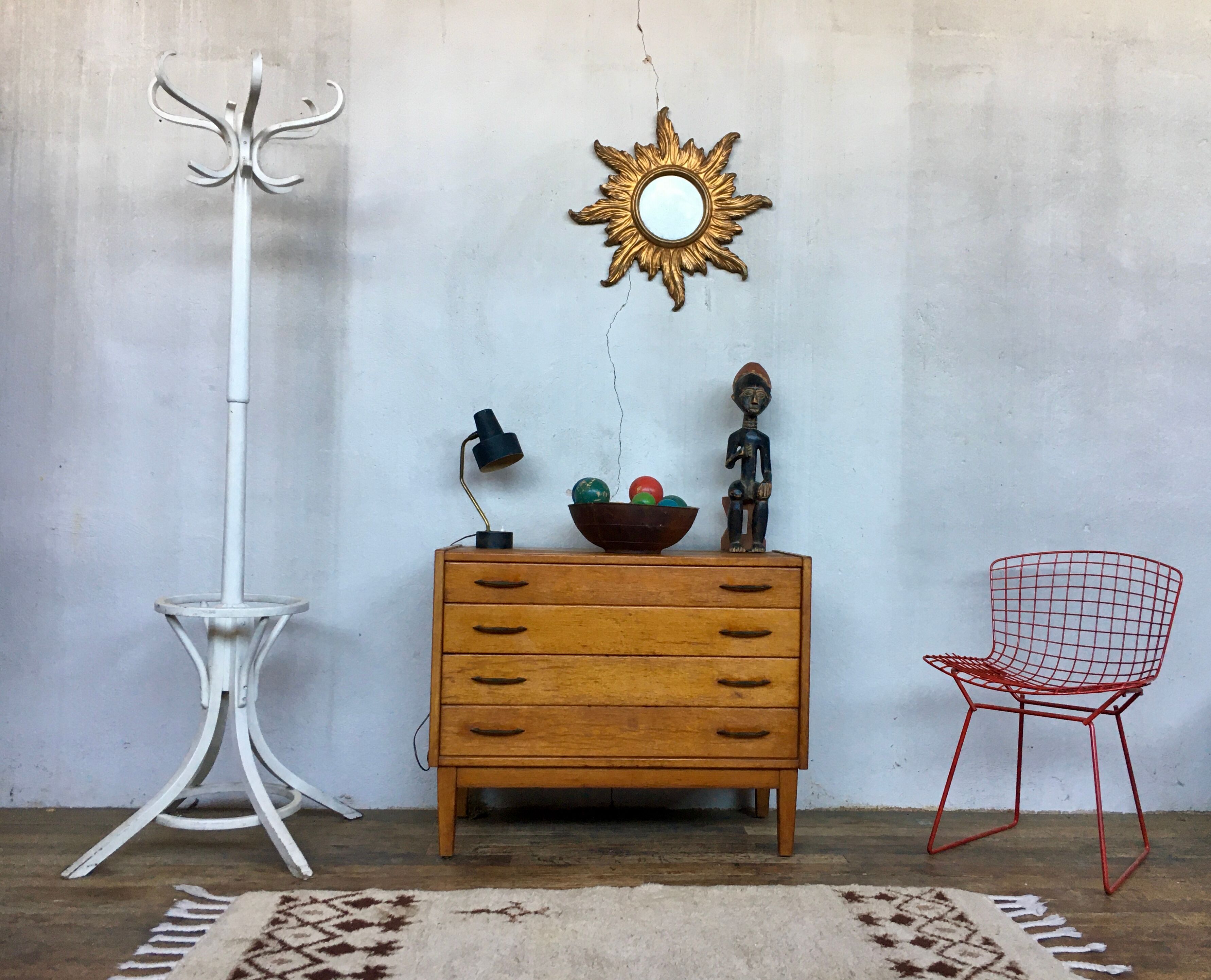 Vintage chest of drawers year 1950