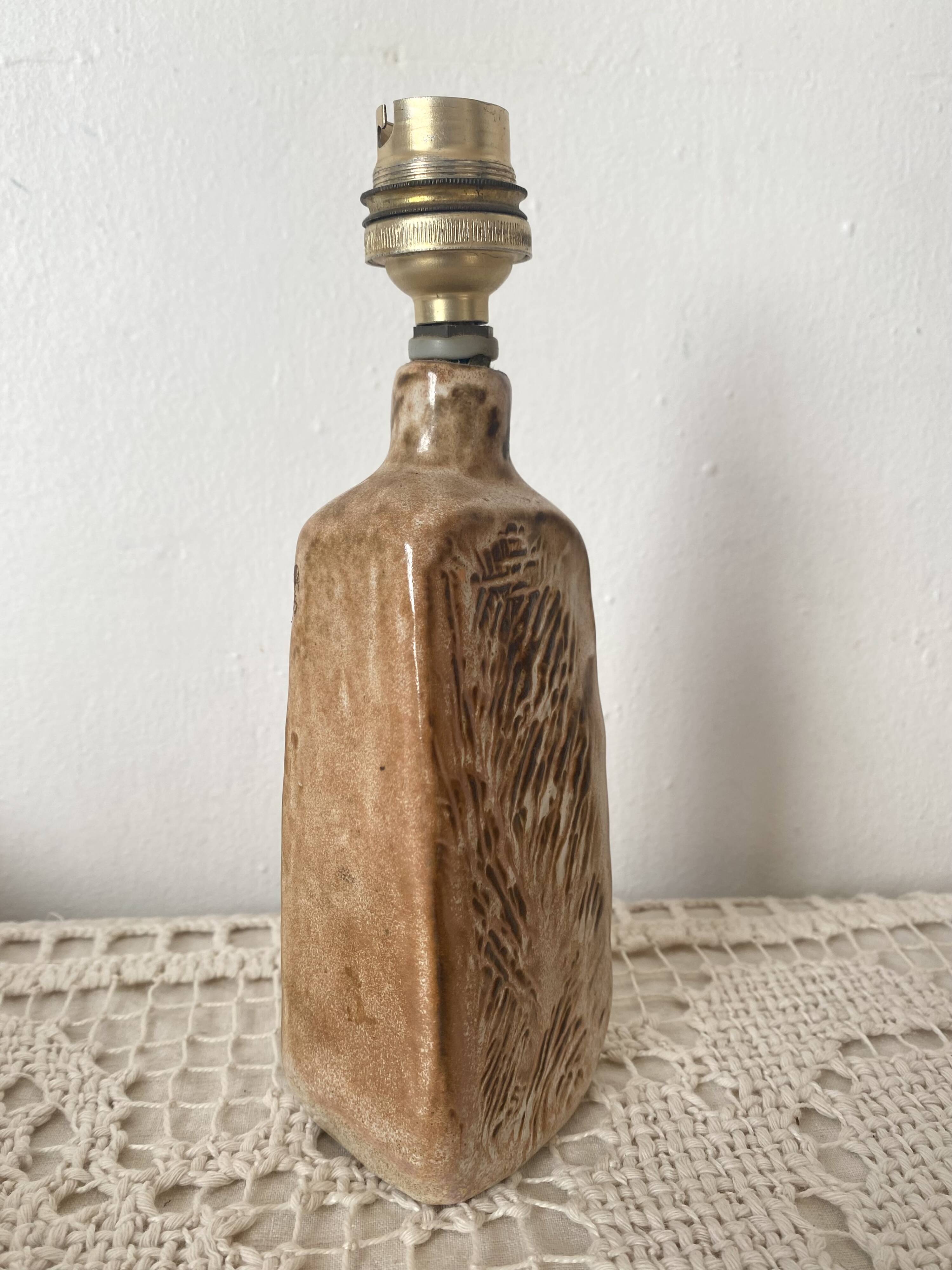 Vintage ceramic handcrafted floor lamp