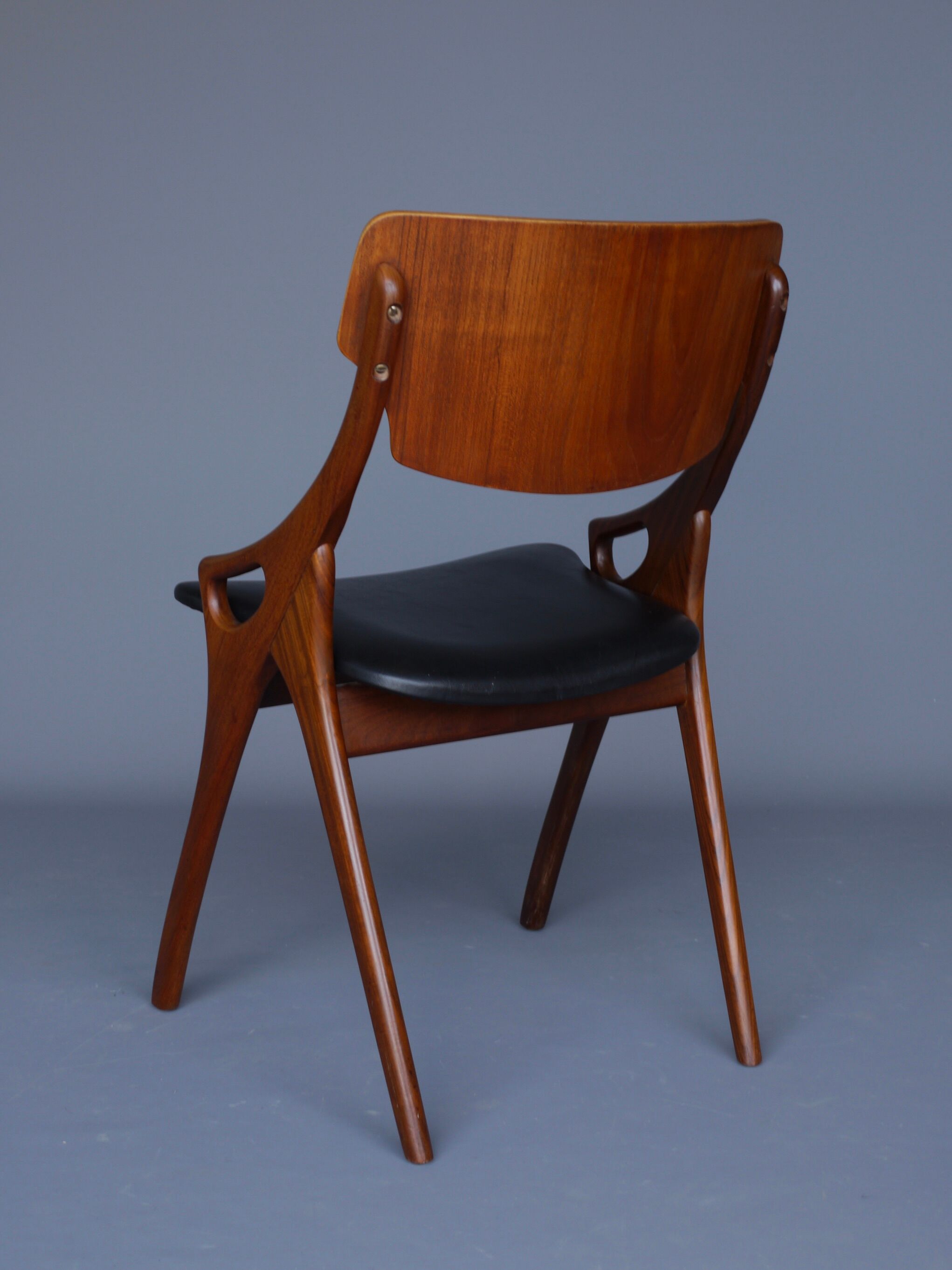 Danish Teak Chairs by Arne Hovmand Olsen for Mogens Kold, 1960s, Set of 3
