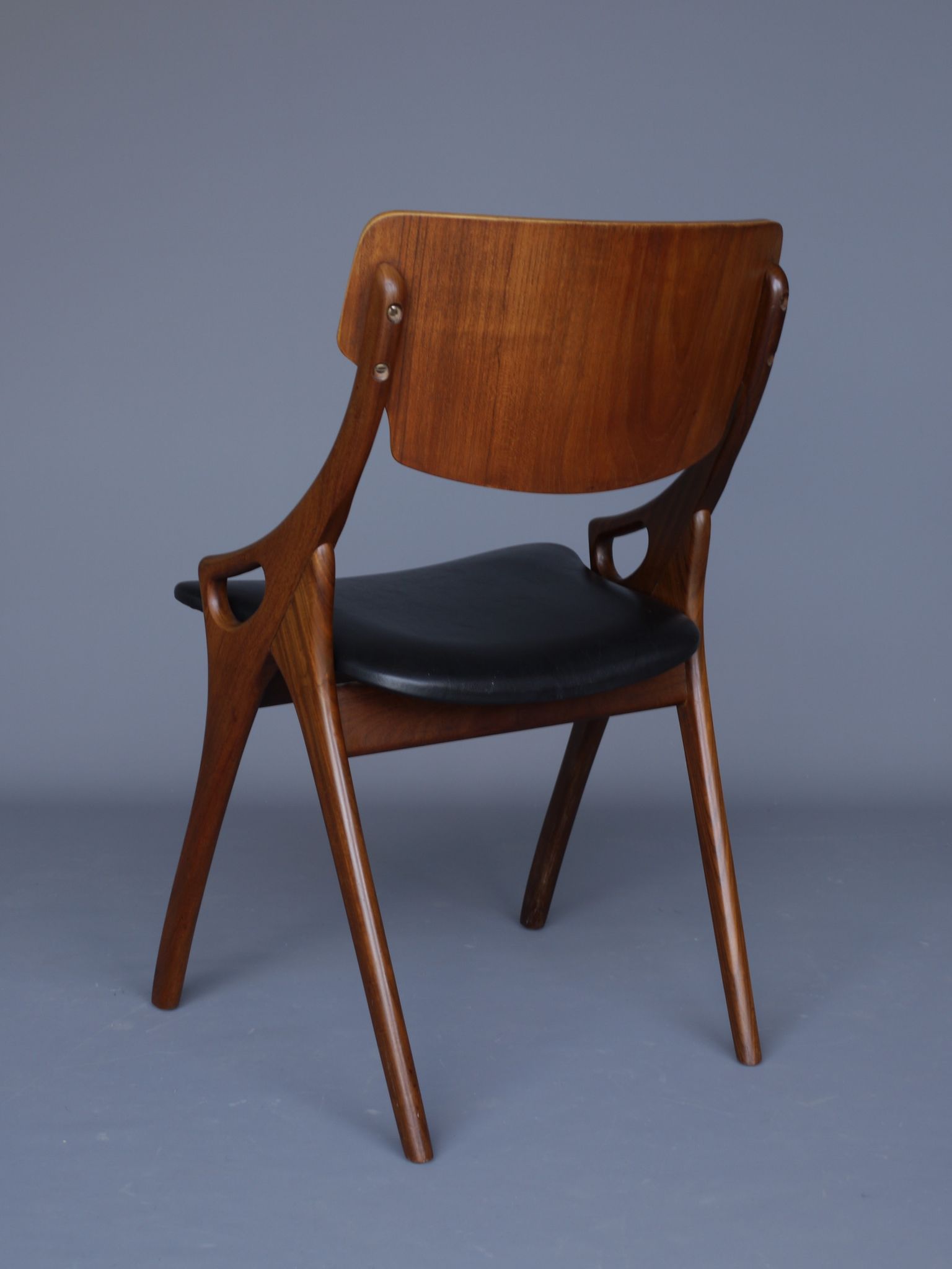 Danish Teak Chairs by Arne Hovmand Olsen for Mogens Kold, 1960s, Set of 3