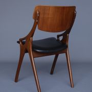 Danish Teak Chairs by Arne Hovmand Olsen for Mogens Kold, 1960s, Set of 3