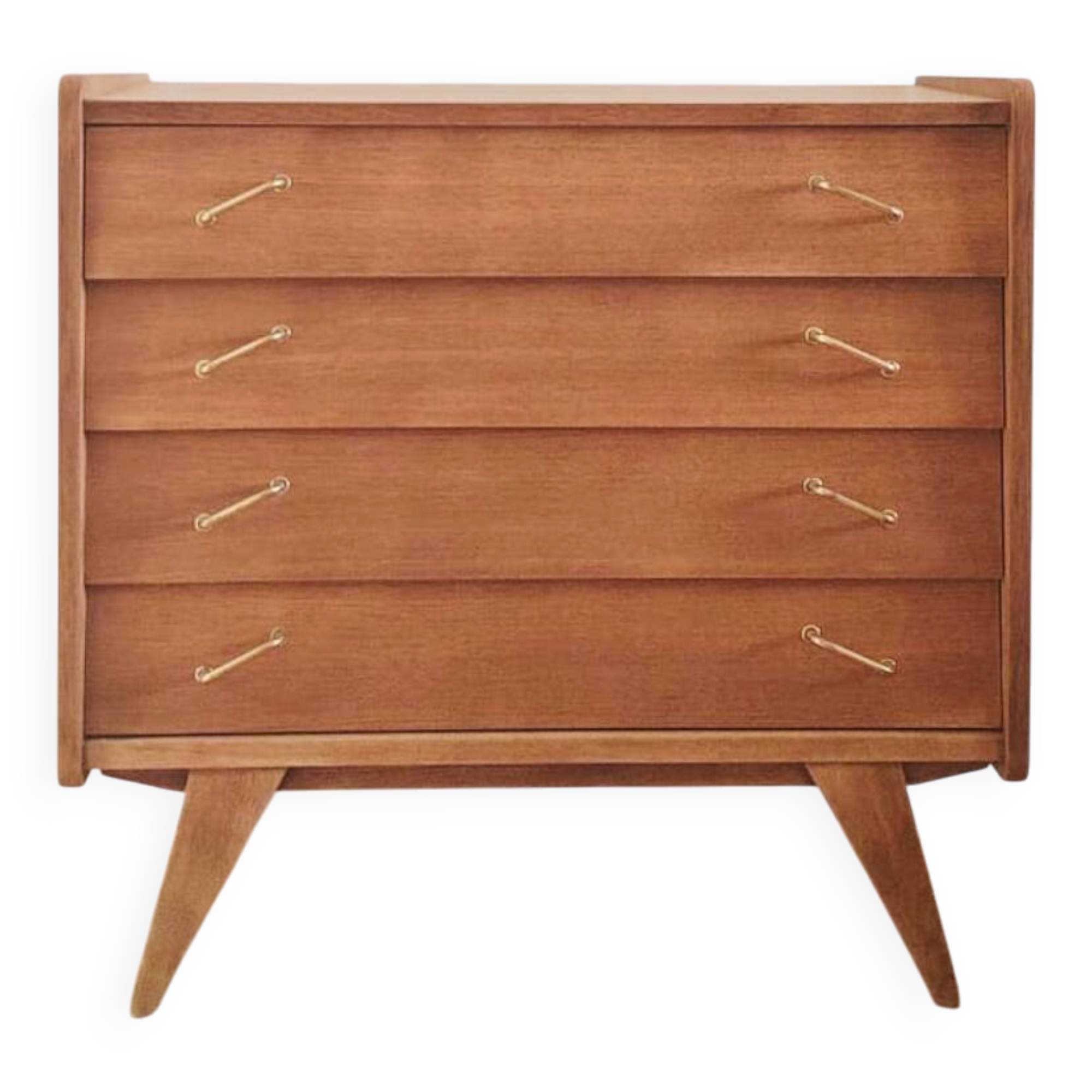 Commode rénovée de style scandinave, années 50-60