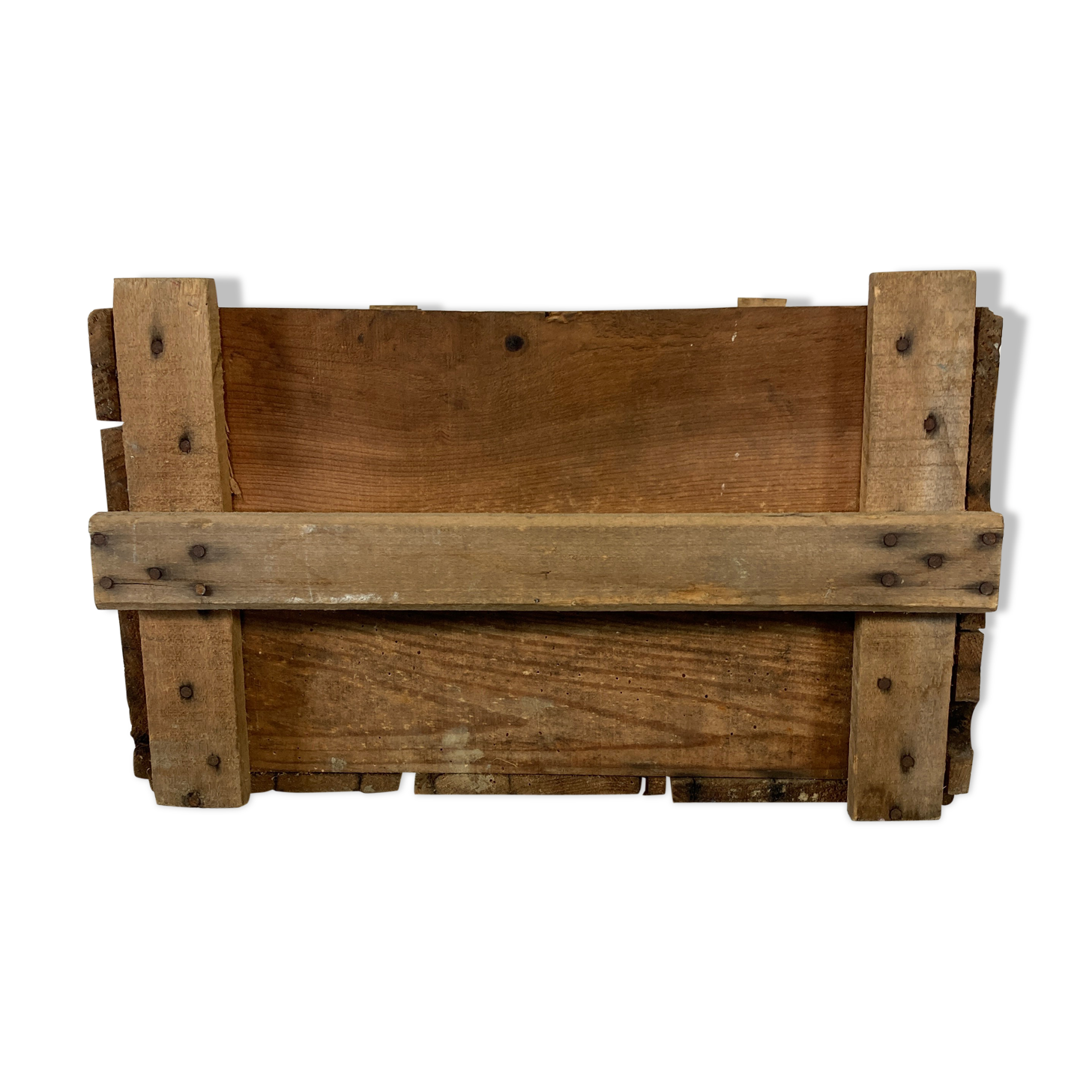 Ancienne caisse de transport en bois