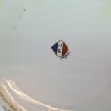 Hollow porcelain dish from limoges