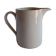 Vanilla color pitcher (half porcelain Badonviller france)