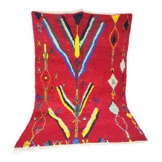Moroccan carpet red 298x198cm