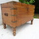 Naval officer chest in camphor