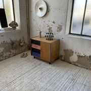 Colorful chest of drawers furniture 60s
