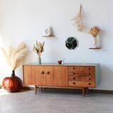 English Sideboard - Solid Elm - 1960