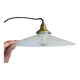 Old opaline pendant light