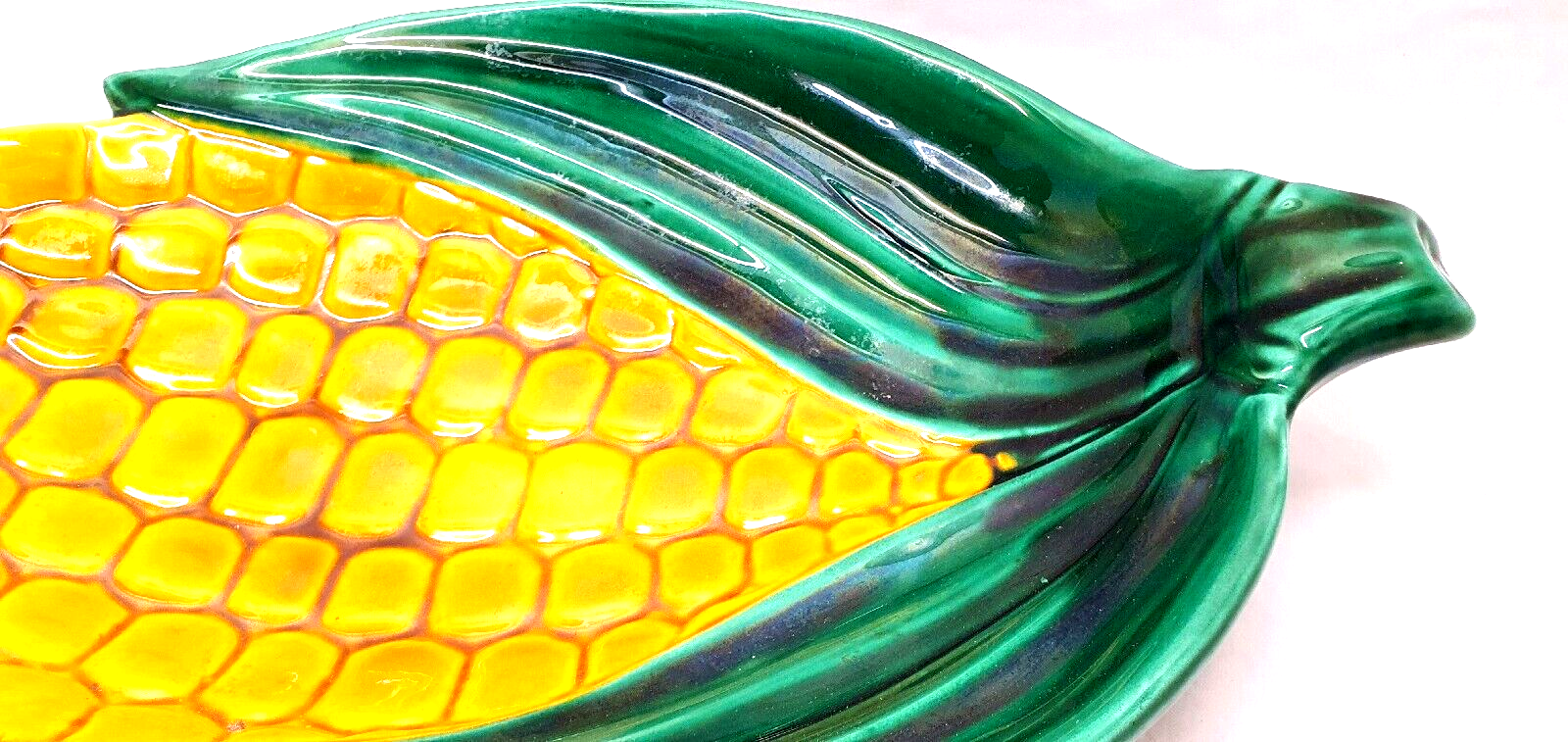 Dish Vallauris shape ears of corn vintage art deco collection