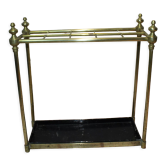Old brass umbrella holder