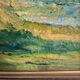 Vintage Modernists Oil Painting Autumn Landscape by Aksel 1960s