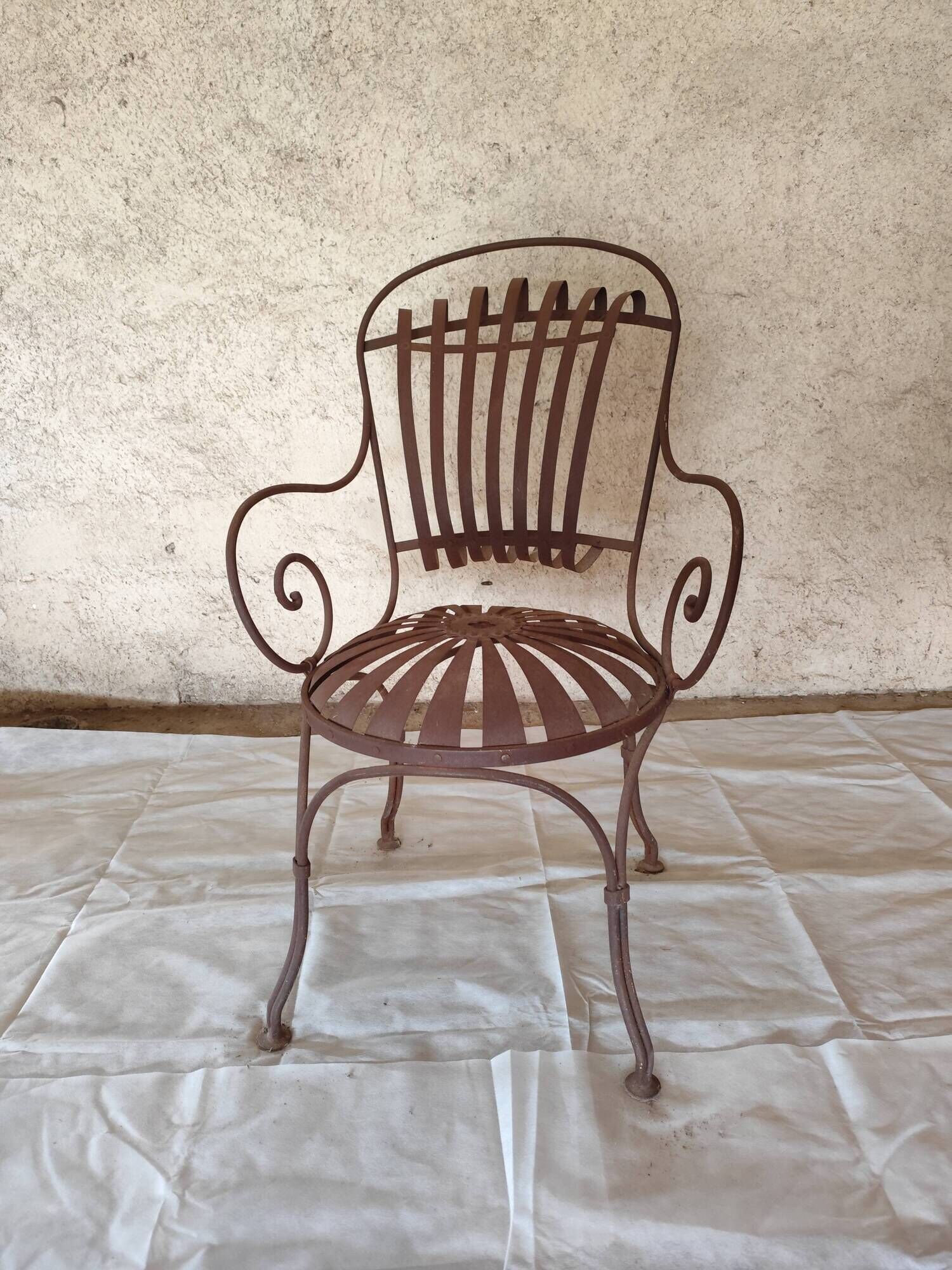 Garden armchair