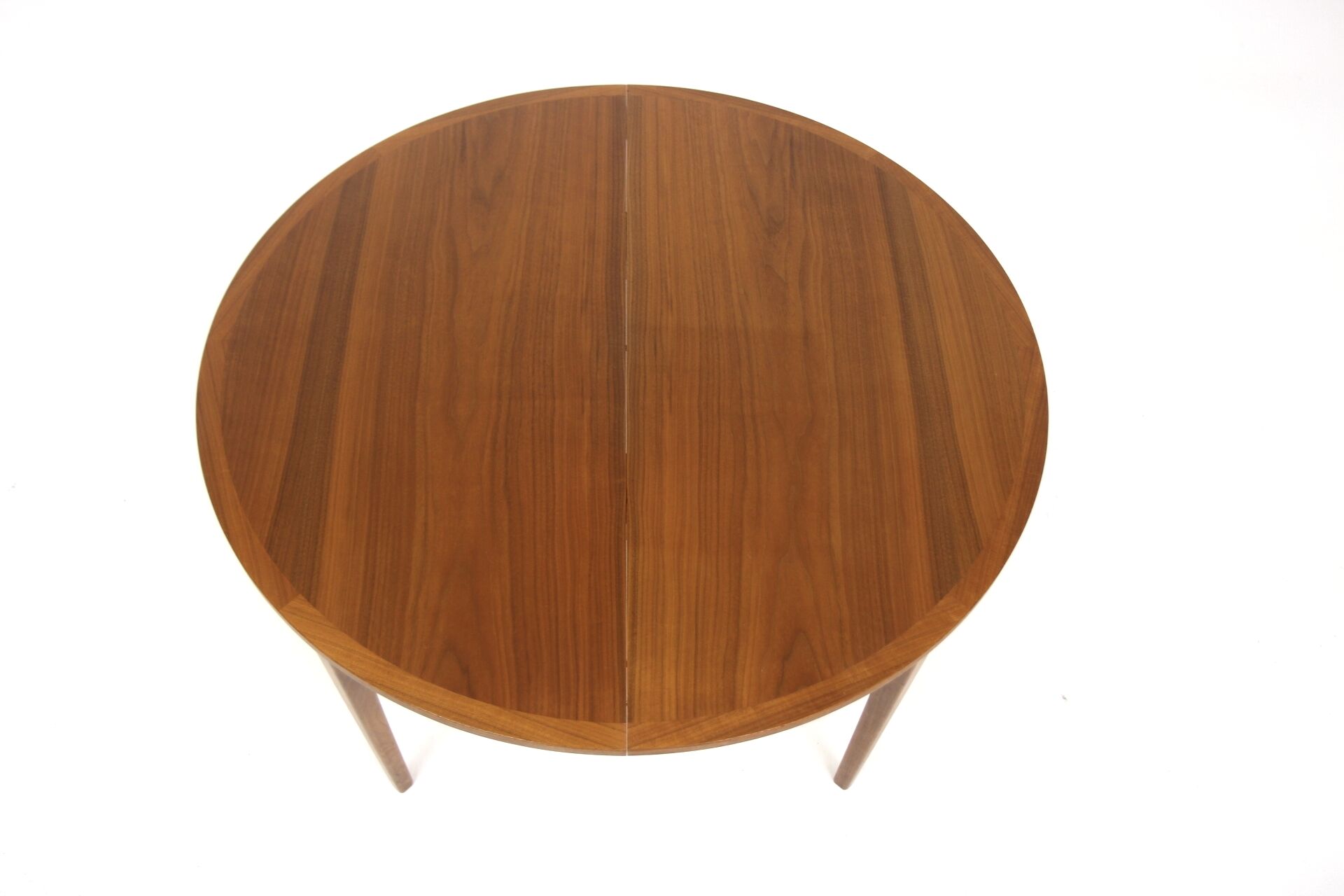 Scandinavian walnut dining table, Sweden, 1960