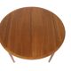 Scandinavian walnut dining table, Sweden, 1960