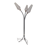 1950s metal tripod floor lamp