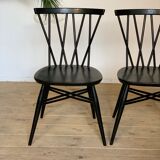 Vintage Ercol bar chairs pair