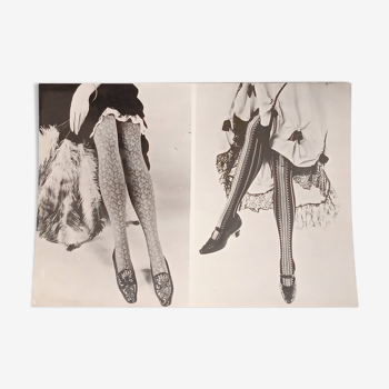 Photographie originale histoire de la mode Elbeo 1962