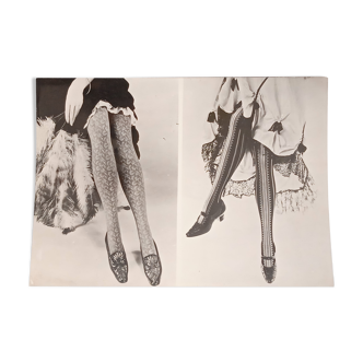Photographie originale  Histoire de la mode.Elbeo,1962