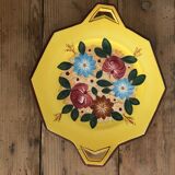5 assiettes Longwy et un plat