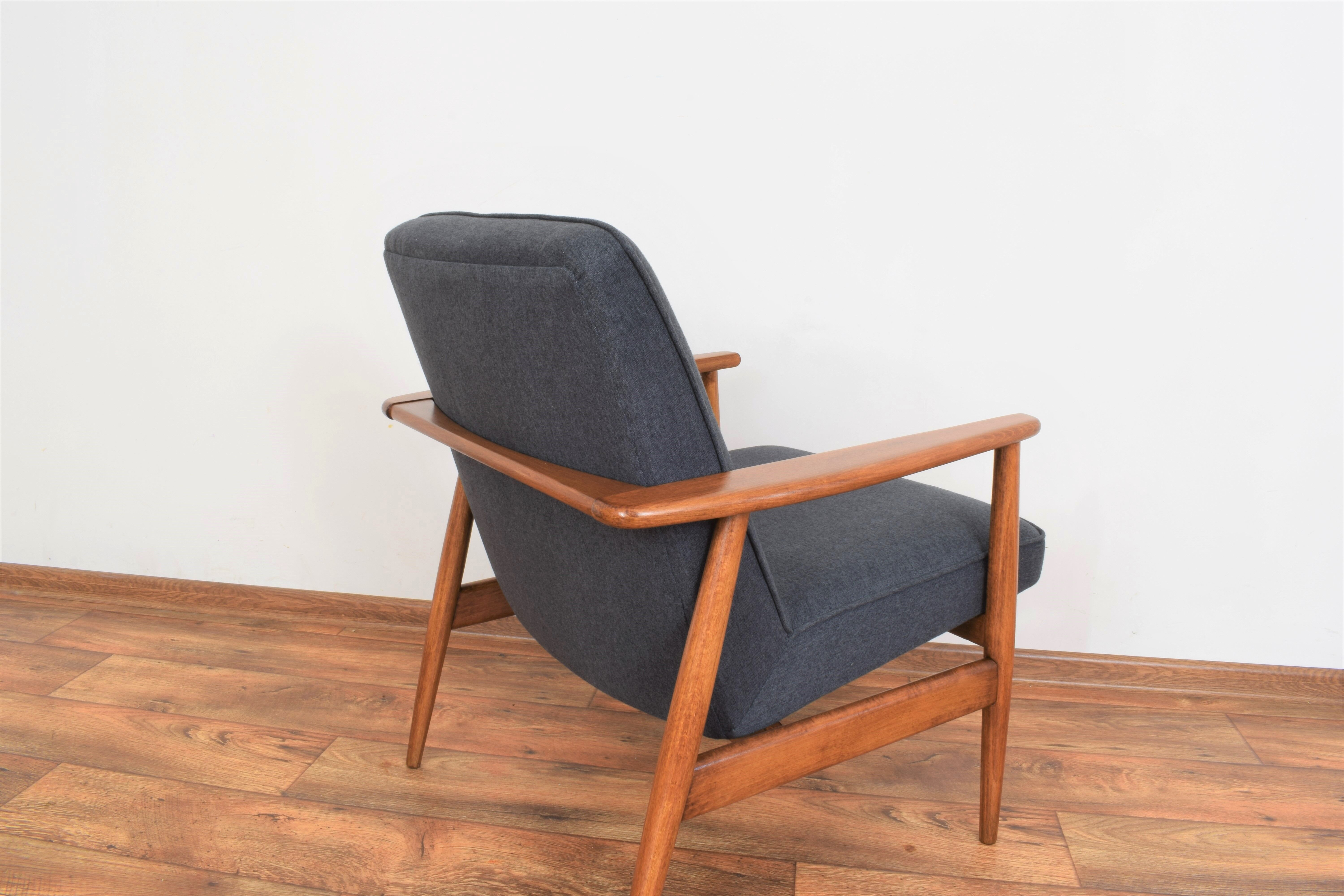 Mid-century polish armchair by m. zieliński, 1960s