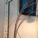 Very large 20th-century Venetian mirror.