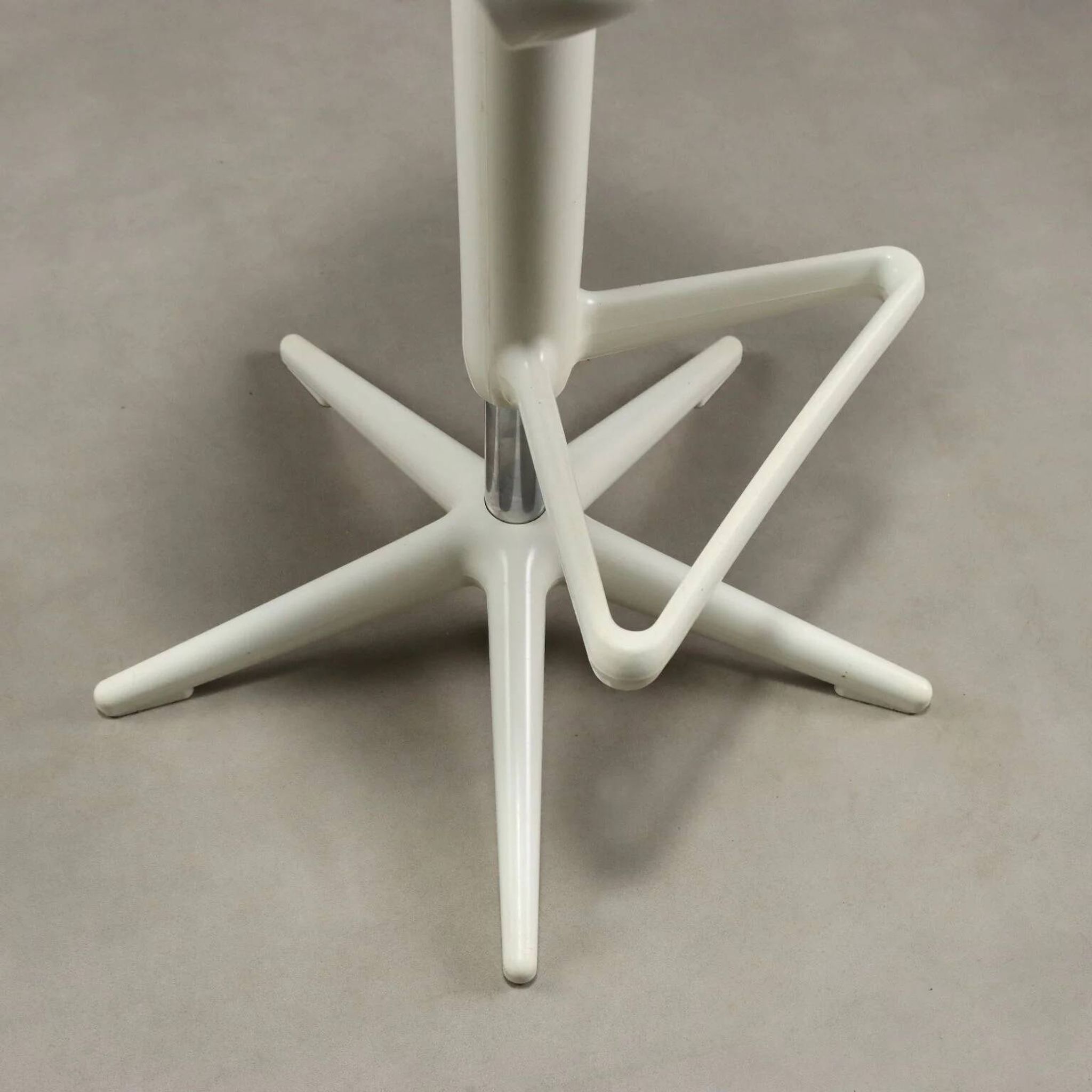 Kartell Spoon stool, vintage design, Antonio Citterio, 2000s