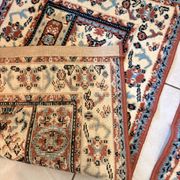 Pair of 2x Wool Ghom Oriental Berber Moroccan Rugs 100x60
