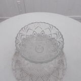 Crystal standing fruit cup