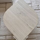 Table basse en travertin "Œil" Roche Bobois