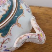 Sarreguemines porcelain - sugar bowl model minton