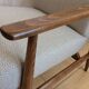 Vintage Mid Century Modern Armchair Model 300-190 by Polish Designer H. Lis from 1960s