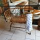 Berceau vintage en rotin