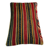 Vintage turkish kilim cushion cover, 30 x 50 cm