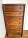 Chiffonnier Art déco à six tiroirs en bois vers 1930