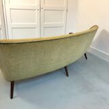 Fifties curved sofa