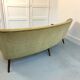 Fifties curved sofa