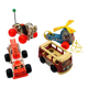 Set of 4 Fisher-Price wooden toys from the 1960s