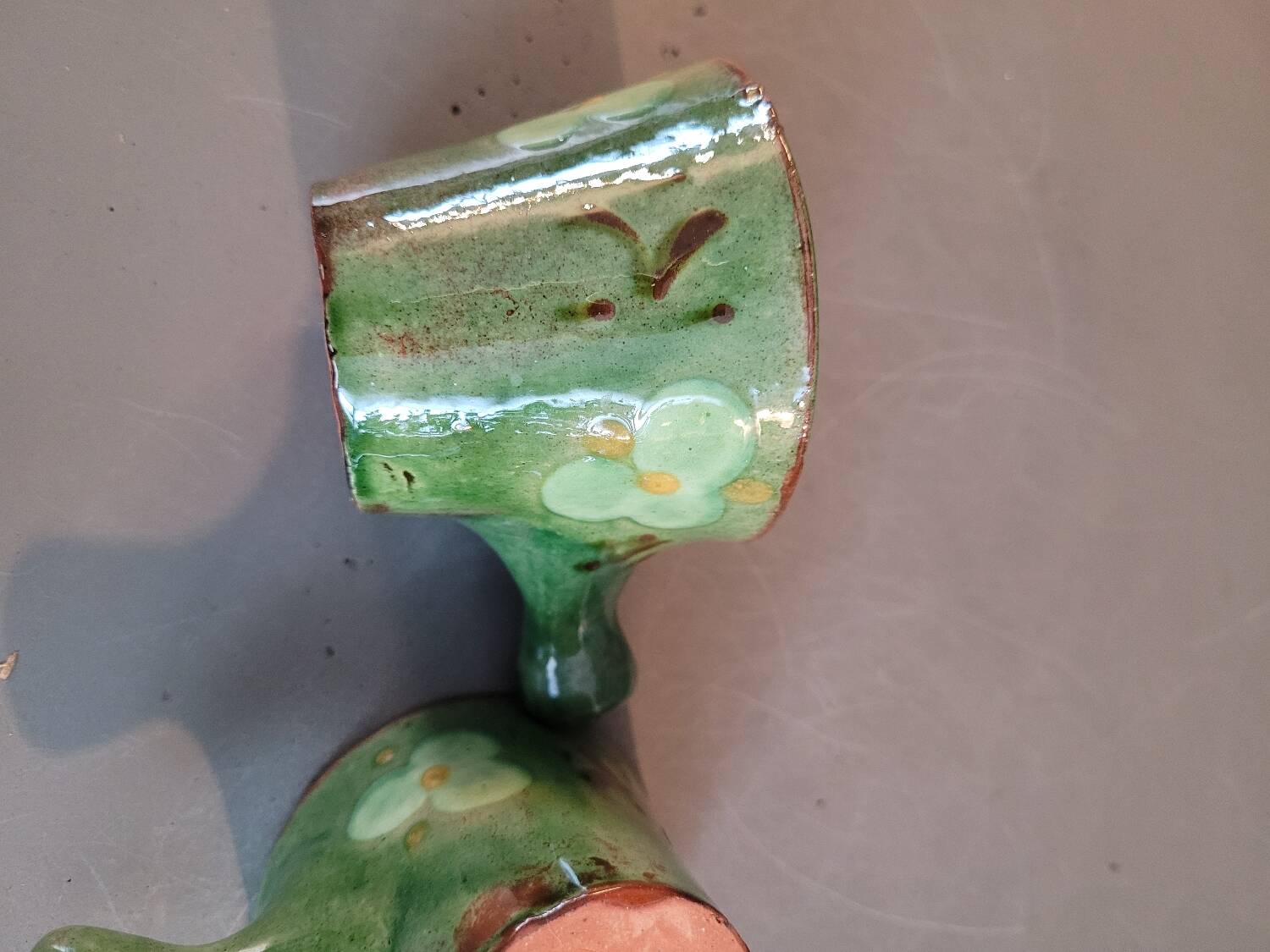 Pair of ceramic coffee cups