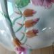 Saint Clément slip pot with Nasturtium decor