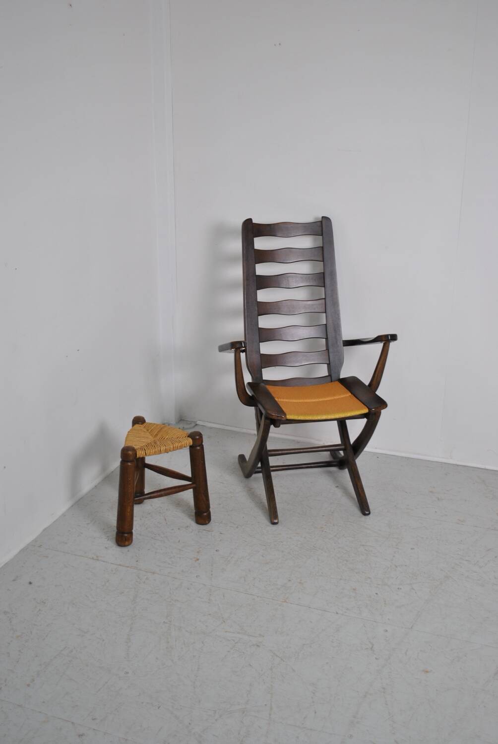 Triconfort 1960s recliner chair