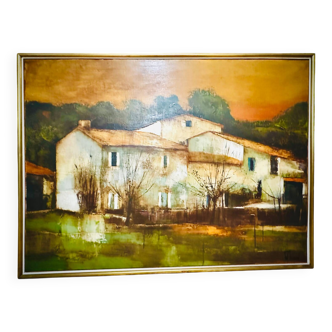 The Lost Farmhouse - Oil on canvas