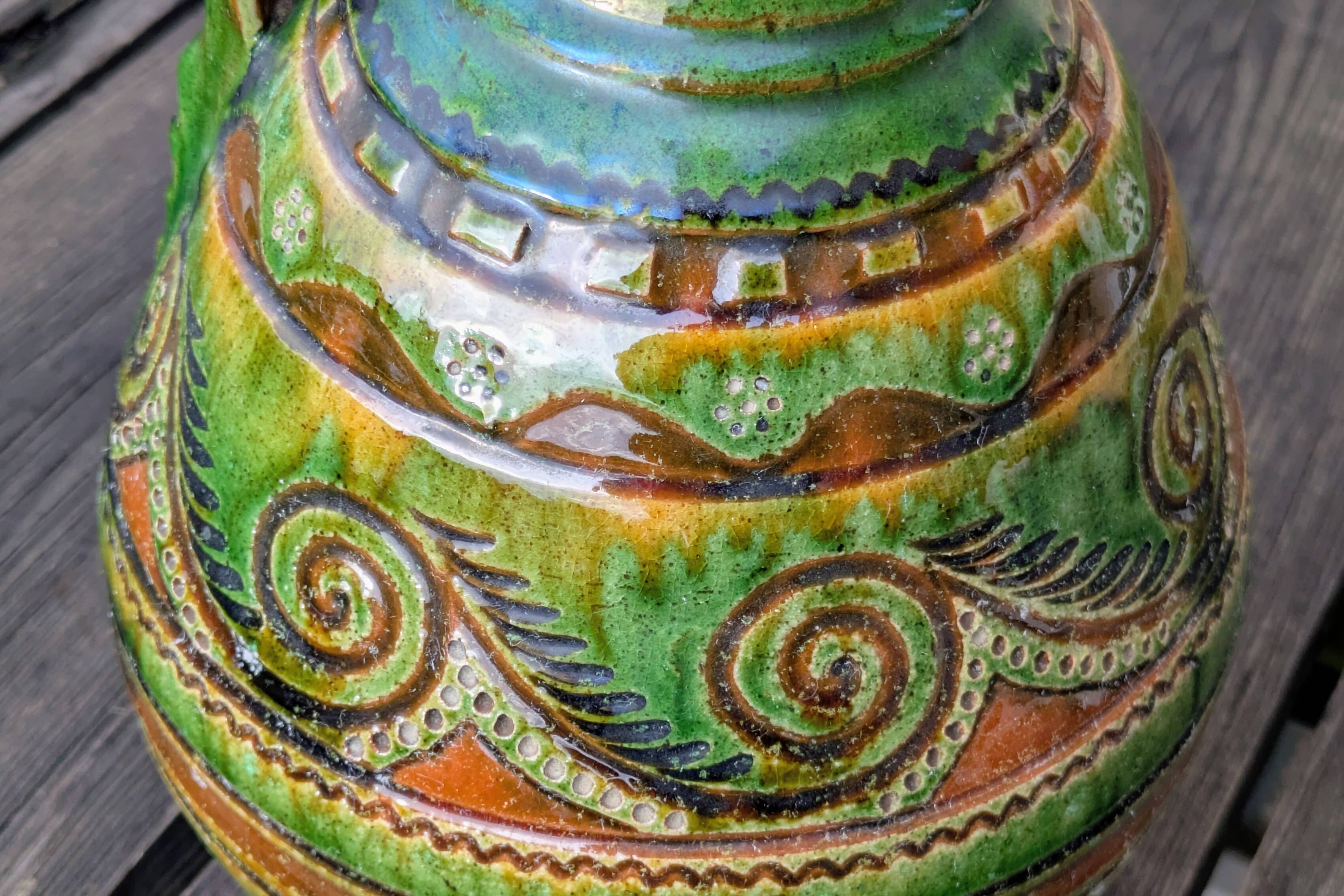 Large jug / Terracotta pitcher signed - Alfar TITO - UBEDA