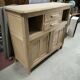Natural solid oak sideboard circa 1920