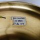 Large Brass Sputnik Flush Chandelier by Kaiser Leuchten