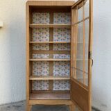 Parisian wardrobe glazed art deco 1920 raw wood