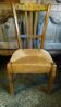 Low ash straw chair
